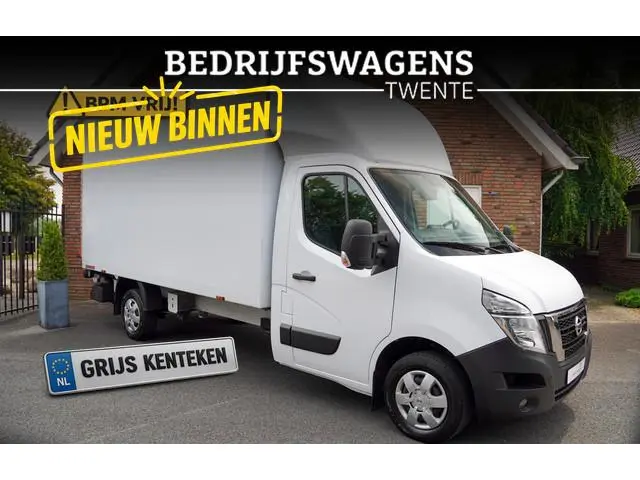 Nissan Interstar Bakwagen 2.3 DCI 163pk LAADKLEP LxBxH 408x205x220 2024 BPM VRIJ - CLIMA - NAVI - CR...
