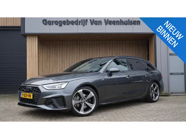 Audi A4 Avant 35 TFSI 150pk 2x S-Line *Black Optik* LED *Elek.Trekhaak* 19inch LM Rotor Virtual Cock...