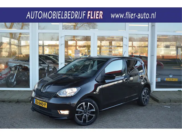 ŠKODA Citigo 1.0 60PK Greentech Style ✅ Cruise ✅ MF-Stuur ✅ LED ✅ Orig. NL ✅ NAP ✅