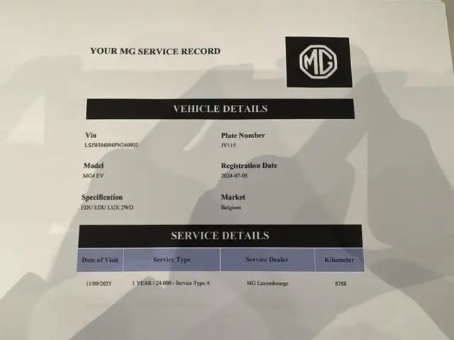 MG MG4 EV