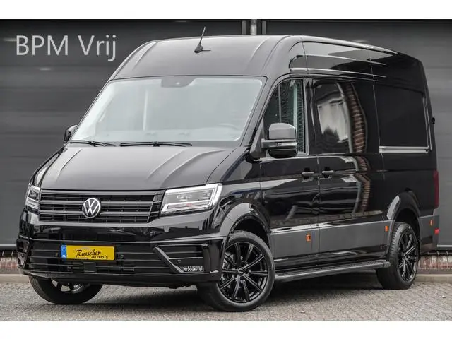 Volkswagen Crafter L3H3 2.0Tdi 177Pk Aut. | 2xSchuifdeur | Achteruitrijcamera | 19'' | Deep Black