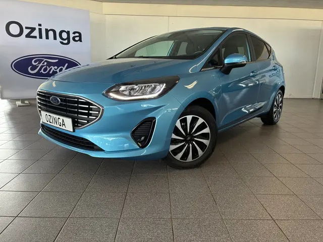 Ford Fiesta 125pk Hybride Titanium MHEV winterpakket-apple carplay-privacyglass