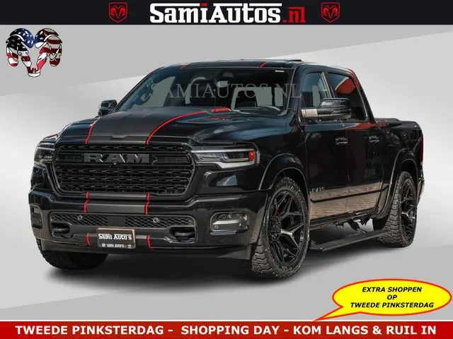Dodge Ram HULK | Limited Night H.O 540HP 706Nm | Massage + Full Option | De Meest Luxe en Volle Pick...