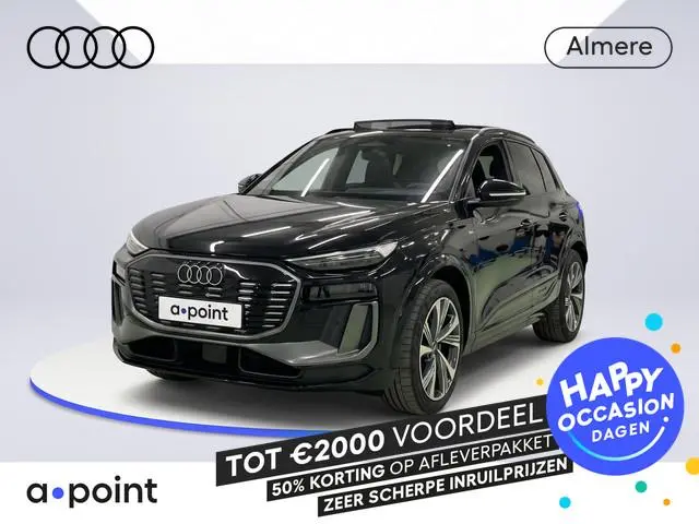 Audi Q6 e-tron S edition quattro 100 kWh 367 pk | Verlengde garantie | Warmtepomp | Navigatie | Pano...