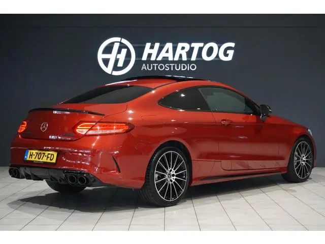 Mercedes-Benz C-klasse Coupé 250 AMG-line 211PK + PANORAMA / CAMERA / STOELVERWARMING