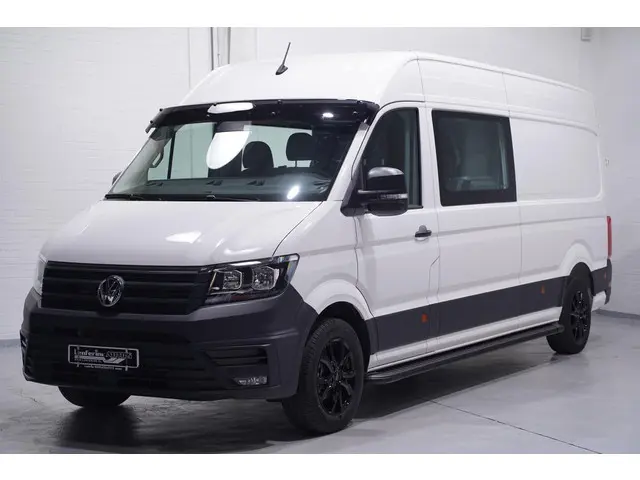 Volkswagen Crafter 2.0 TDI 140 pk L4H3 Dubbel Cabine 6p Airco, Cruise control, 17" LMV, Treeplanken, PDC V+A
