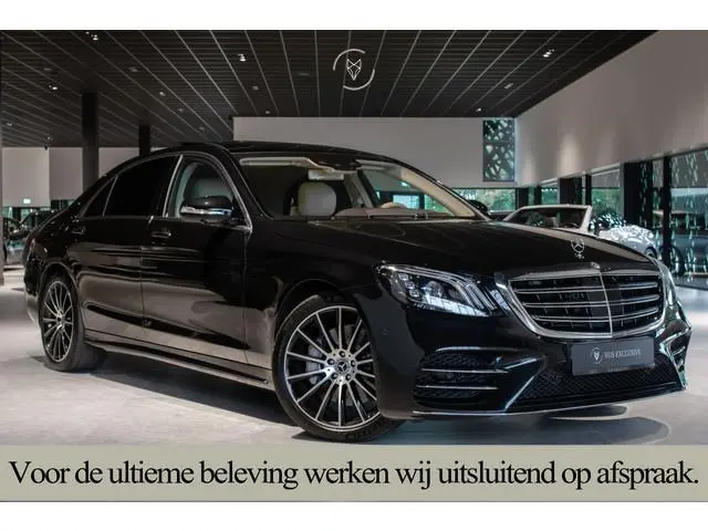 Mercedes-Benz S-klasse 350d 4-M Lang AMG Plus Rij-assistentie Plus|4xMassage/stoelkoeling|Entertainm...