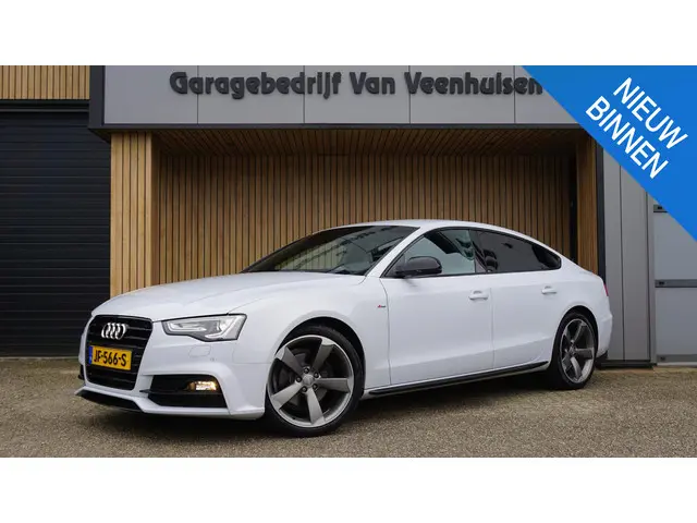 Audi A5 Sportback 1.8 TFSI 177pk 2x S-Line *Black Optik* Alcantara/Leder 19inch Rotor Xenon A-Camera...