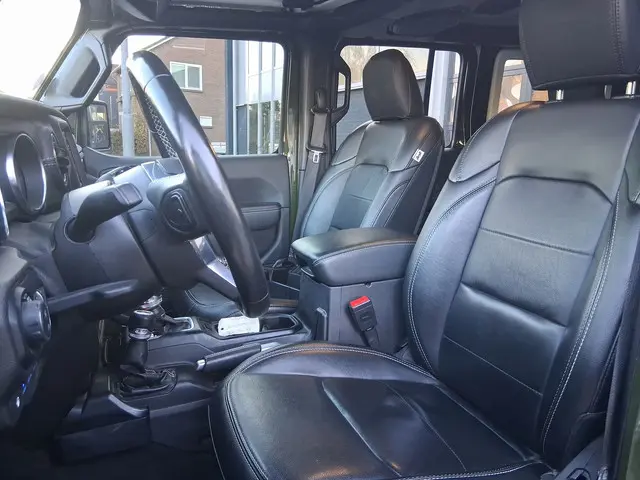 Jeep Wrangler Unlimited 4xe 380 80th Anniversary |SARGE GREEN|CAMERA V+A|STUUR+STOELVERW.| 734,- P/M...