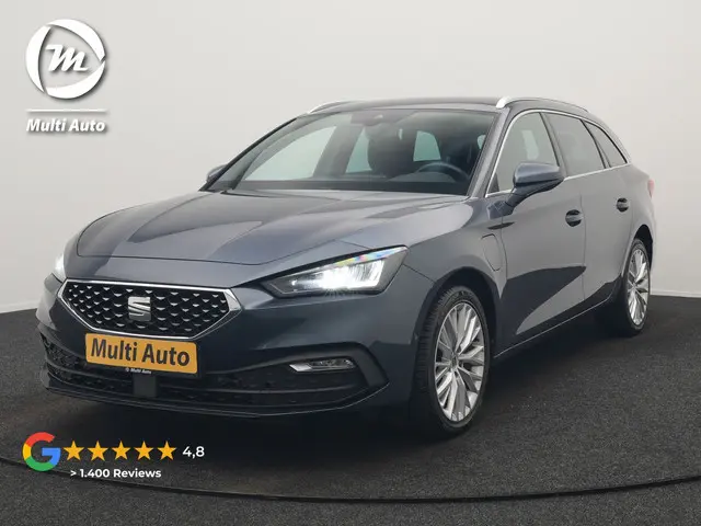SEAT Leon Sportstourer 1.4 TSI eHybrid Xcellence PHEV 204pk Dealer O.H. | Trekhaak Af Fabriek | Came...
