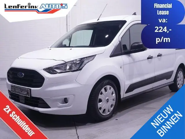 Ford Transit Connect 1.5 TDCi 100 pk L2 Trend Navi, NAP, 2x Schuifdeur Airco, Laadruimte Pakket, PDC...