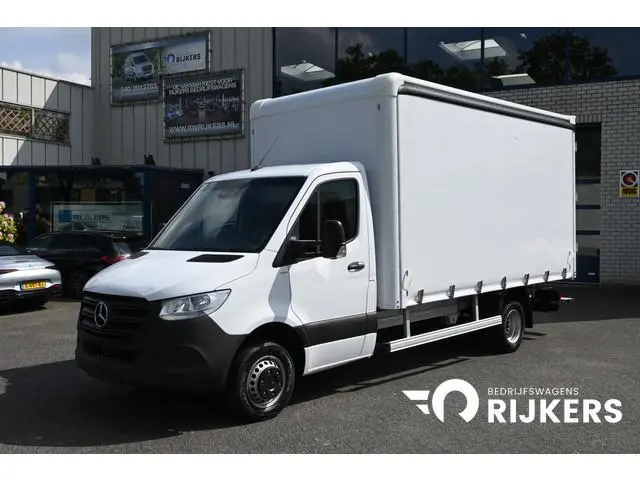 Mercedes-Benz Sprinter 514 CDI L3 NIEUWE schuifzeilen bak Huifzeil, MBUX met Apple Carplay/Android A...