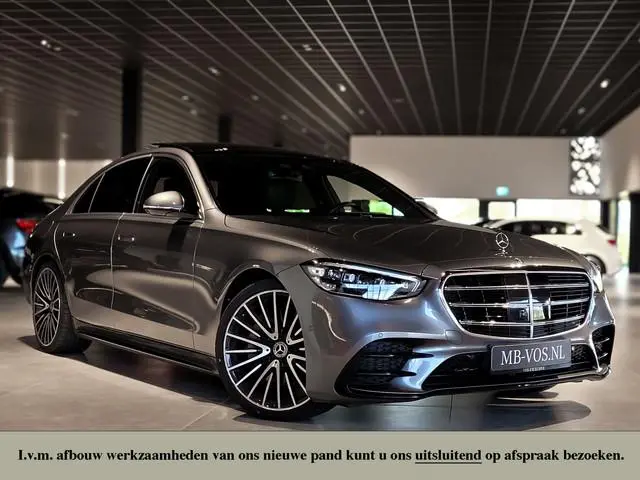 Mercedes-Benz S-klasse 400d 4-M AMG Achterassturing|Ruitleder|Burmester|Rij-assistentie|Keyless|Nigh...