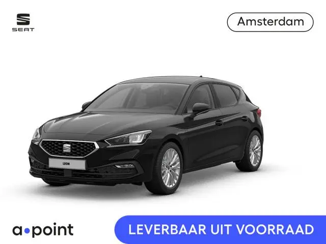 SEAT Leon 1.5 TSI e-Hybrid Style Business Intense | Midnight Black Metallic | Technology pack | Verw...