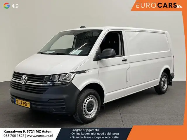 Volkswagen Transporter 2.0 TDI L2H1 150PK Automaat Airco Cruise Control Apple Carplay Verwarmbare st...