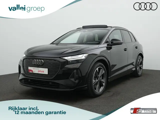 Audi Q4 e-tron 45 Quattro S Edition 82 kWh 286 pk / S-Line | Panoramadak | Matrix LED | Stoelverwarm...