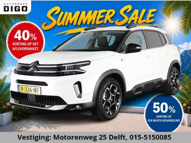 Citroen C5 Aircross 1.6 PLUG-IN HYBRID BUSINESS+ AUTOM. GAR 10/2032* NAVI. BLIND SPOT.TREKHAAK.CAMER...