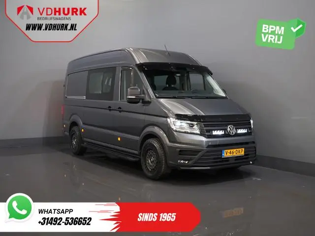 Volkswagen Crafter 2.0 TDI 180 pk DSG Aut. L3H3 DC Dubbel Cabine LED/ Adapt.Cruise/ Carplay/ Gev.Sto...