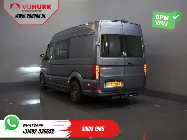 Volkswagen Crafter 2.0 TDI 180 pk DSG Aut. L3H3 DC Dubbel Cabine LED/ Adapt.Cruise/ Carplay/ Gev.Sto...