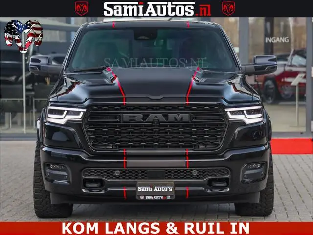Dodge RAM LIMITED 2026 5.7 V8 HEMI | MAXIMAAL UITGERUST | DUBBELE CABINE | 5 PERSOONS | DC | Allerni...