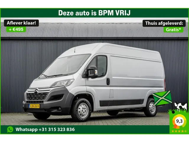 Citroën Jumper **2.2 BlueHDi L2H2 | 140 PK | Euro 6 | Camera | Led | Cruise | Airco**