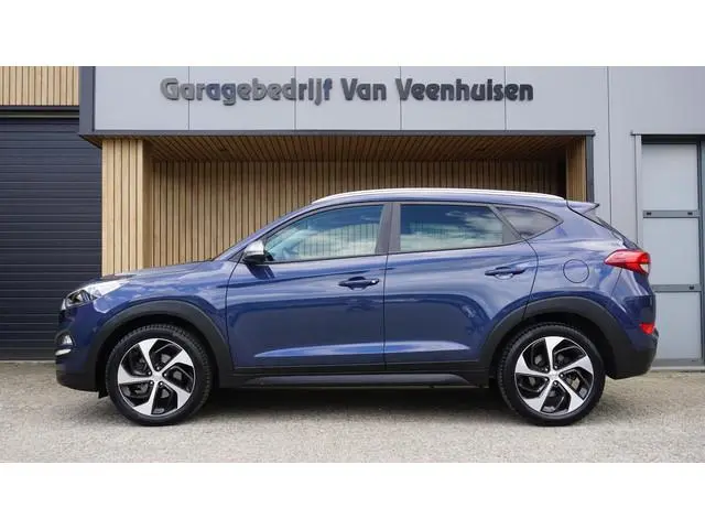 Hyundai Tucson 1.6 T-GDi 177pk Comfort 4WD Navi Trekhaak A-Camera 19inch LM Stuur & Stoel V.W. 65360...