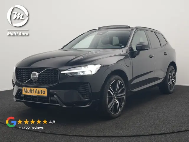 Volvo XC60 T6 AWD R-Design Plug In Hybrid 350pk Dealer O.H. PHEV | Trekhaak Af Fabriek | Panodak | A...