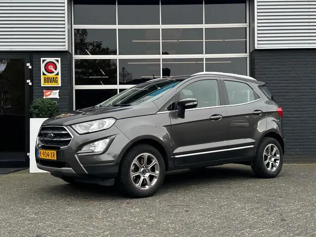 Ford EcoSport 1.0 EcoBoost Titanium, Airco, Bluetooth, CarPlay, Cruise, Navi, PDC