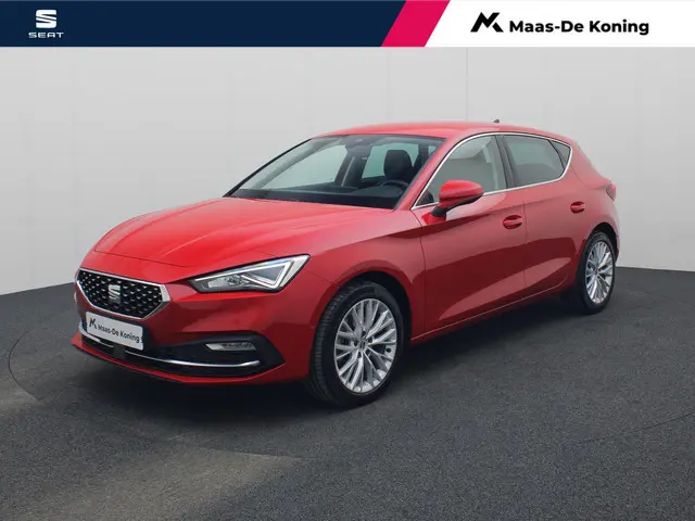 SEAT Leon 1.5eTSI/150PK Excellence DSG · Navigatie · Stoel -& stuurverwarming · Camera + Parkeersens...