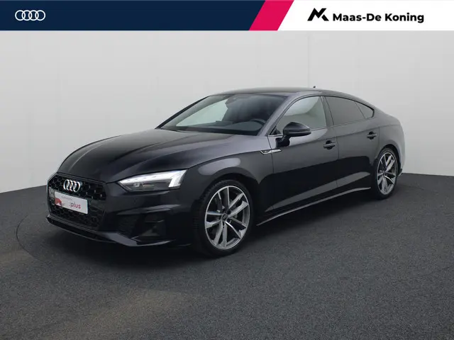 Audi A5 Sportback 40 TFSI/204PK S Line · Leder · Elektrische stoel verstelling · Camera · Apple/Andr...