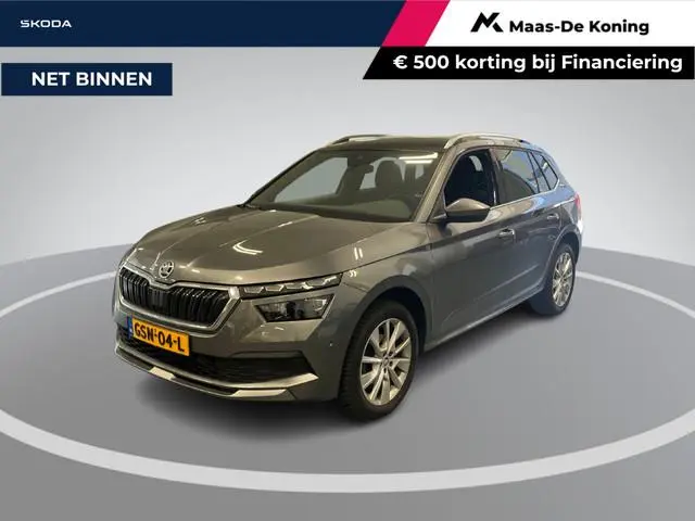Skoda Kamiq 1.0 TSI 110pk DSG Business Edition · Camera · Trekhaak · Panoramadak · Apple/Android Car...