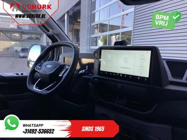Ford E-Transit Custom L2 Trend 71 kWh 370 Km WLTP Garantie T/m 7-2031/ LED/ Standkachel/ Stoelverw./...