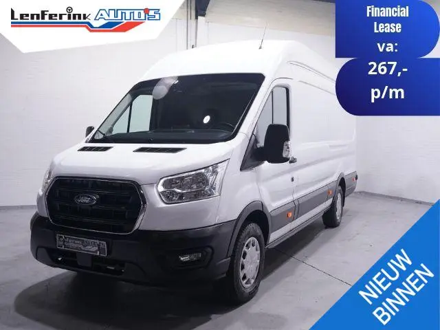 Ford Transit 2.0 TDCi 130 pk L4H3 Navi, Camera Apple Carplay, Airco, Cruise Control, 270 Graden Deur...
