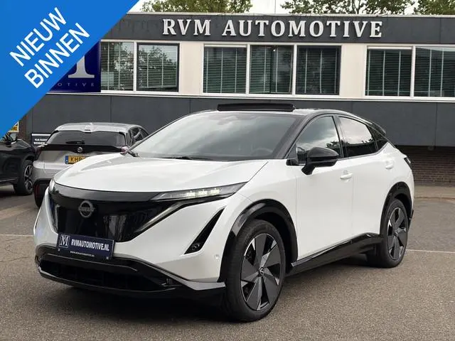 Nissan Ariya e-4ORCE Evolve 91 kWh VAN: 37.900,- VOOR: 34.440,- UW WKVOORDEEL: 3.460,- | SOH 99% | T...