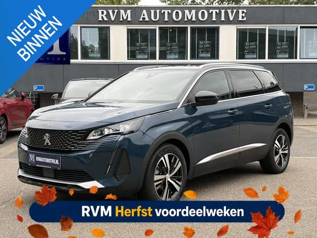 Peugeot 5008 1.2 GT HYBRID 136 7 PERSOONS| VAN:33.900,- VOOR:29.877,- UW HERFSTVOORDEEL:4.023,-| ADA...