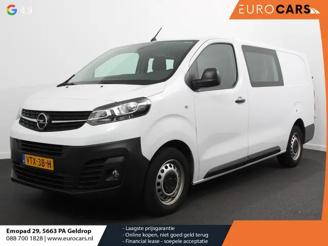 Opel Vivaro 2.0 CDTI Automaat 145 pk L3H1 Dubbele Cabine 6p Edition Navigatie Apple Carplay/Android...