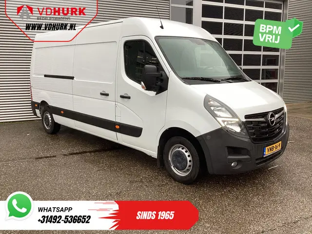 Opel Movano 2.3 Turbo 136PK L3H2  Climate/ Cruise/ Camera/ Navi/ PDC / 2,5T trekgew/ 270 Deuren/ NL...