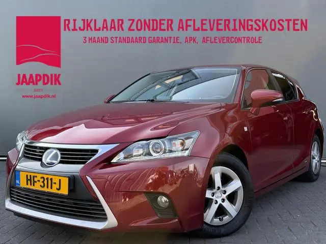 Lexus CT BWJ 2015 200h 136 PK AUTOMAAT | STOELVERW. | CAMERA | BLUETOOTH | NAVI | CLIMA | CRUISE | L...
