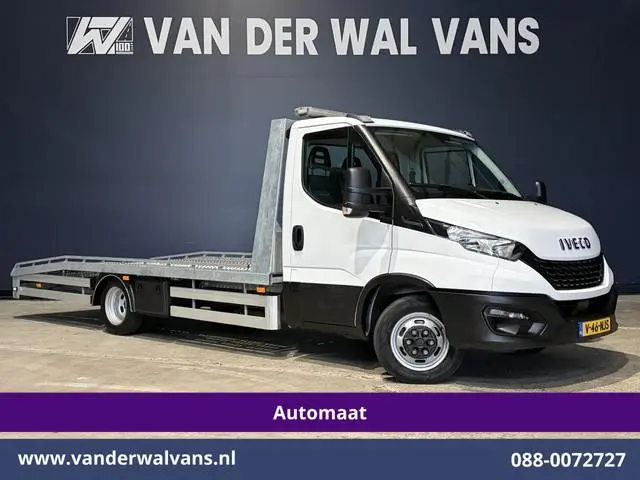 Iveco Daily 35C14H 2.3 Oprijwagen Automaat Dubbel Lucht Euro6 Airco | Camera | 3500kg Trekhaak | Ele...