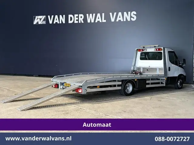 Iveco Daily 35C14H 2.3 Oprijwagen Automaat Dubbel Lucht Euro6 Airco | Camera | 3500kg Trekhaak | Ele...