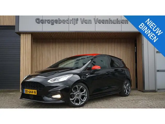 Ford Fiesta 1.0 EcoBoost 146Pk/235Nm ST-Line Black&Red B&O 17inch LM Verlaagd Navi DAB Stoel&Stuurve...