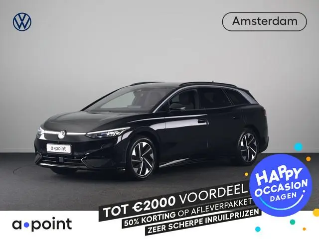 Volkswagen ID.7 Tourer Pro 77 kWh SOH 100% |286 pk | Navigatie | Warmtepomp | Trekhaak (wegklapbaar)...