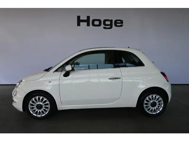 Fiat 500 0.9 TwinAir Turbo Lounge Automaat Airco Panoramadak Rijklaarprijs! Inruil Mogelijk!