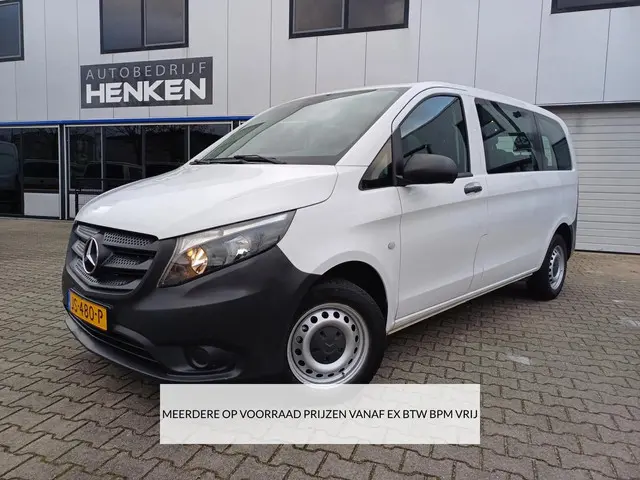 Mercedes-Benz Vito Tourer 109 BlueTEC Base Lang 9PERSONEN/PRIJS EX BTW BPM VRIJ / 6X OP VOORRAAD /EI...