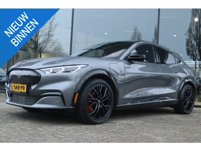 FORD MUSTANG MACH-E EXTENDED FIRST EDITION AWD 98KWH ORIG. NL | 373PK | SOH 93% | CARPLAY | 360 CAME...