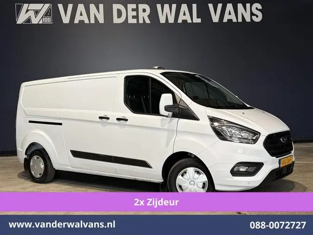 Ford Transit Custom 2.0 TDCI 130pk L2H1 Euro6 Airco | 2x zijdeur | Camera | Navigatie | LED | Cruise...