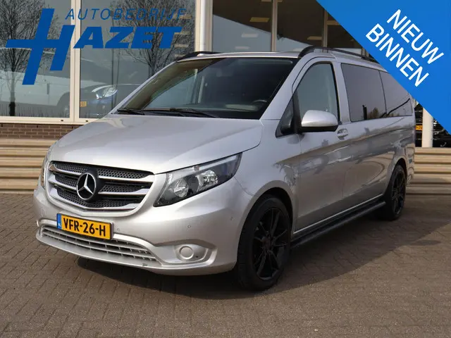 Mercedes-Benz Vito 114 CDI 136 PK AUT. LANG DUBBEL CABINE + LEDER | 19 INCH LMV | TREKHAAK | NAVIGAT...
