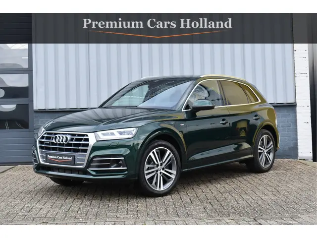 Audi Q5 2.0 TFSI Quattro 252 Pk Unieke staat als nieuw Navi Leder Trekhaak 20 Inch