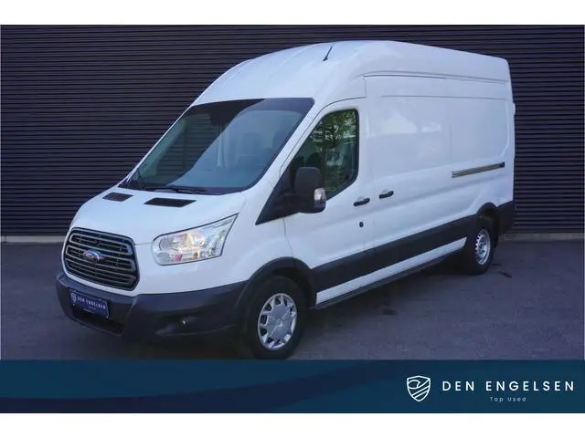 Ford Transit 170pk Automaat L3H3 2 Schuifdeuren Airco Cruise control Werkplaats inrichting 3-Zits  P...