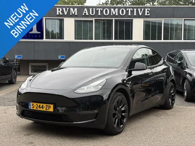 Tesla Model Y Long Range AWD 75 kWh VAN: 38.900,- VOOR: 35.877,- UW HERFSTVOORDEEL: 3.023,-|SOH 92%|...